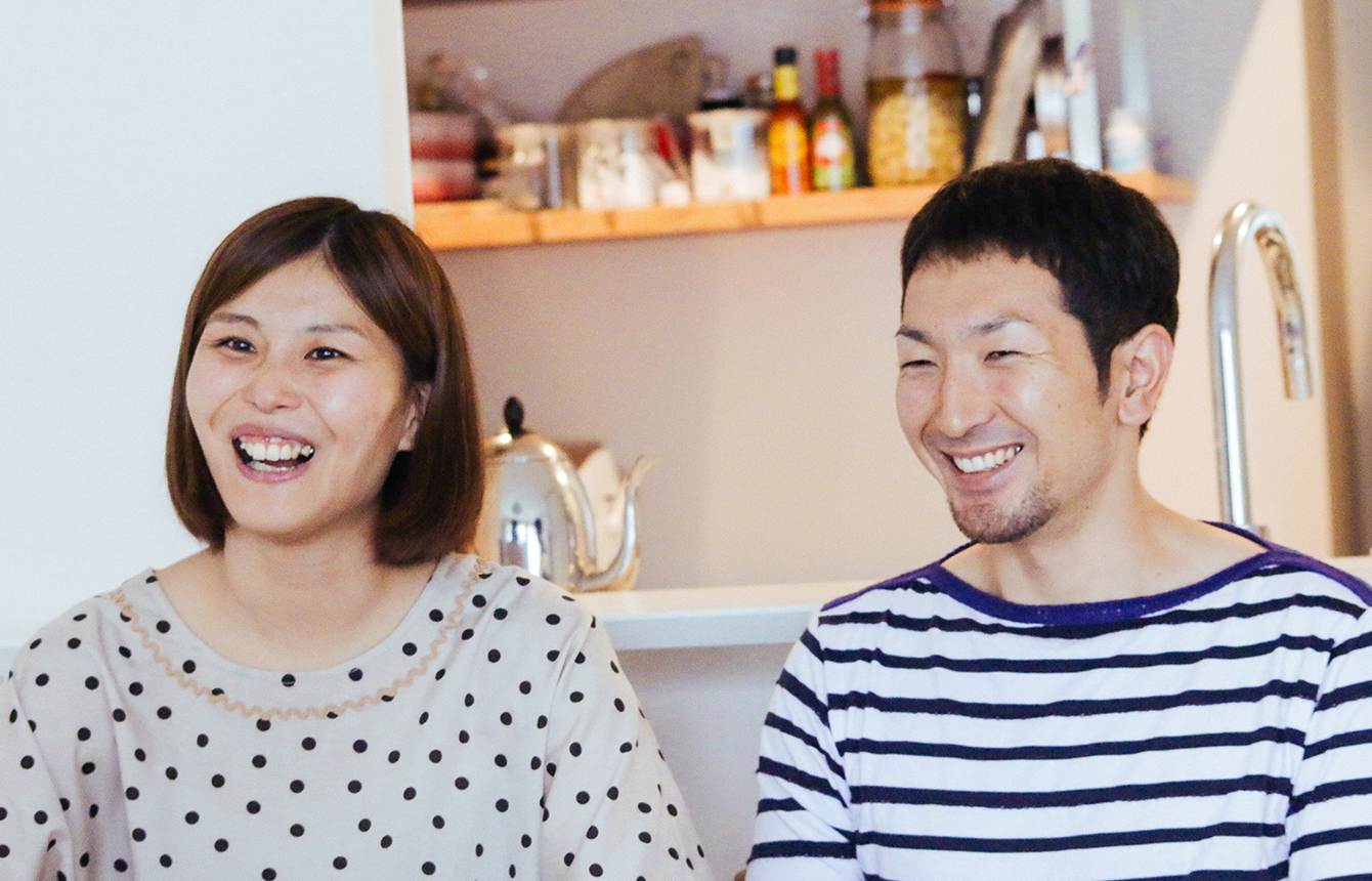 時間をかけて作ったからこそ、想い入れもひとしおだというT様ご夫妻