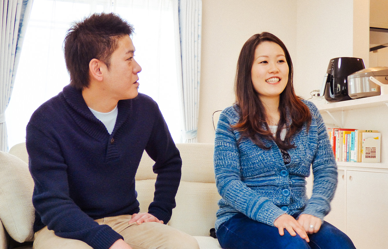 既製品ではなかなかピンとくるものがなかったというS様ご夫妻