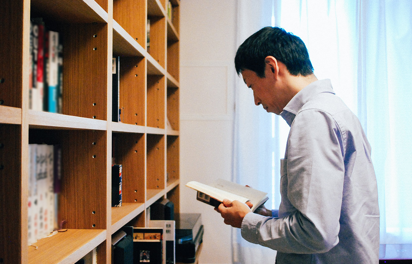 気に入った本を一望できるようになり、部屋にいる頻度がふえたというW様